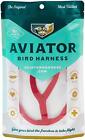 The AVIATOR Pet Bird Harness and Leash Mini Red