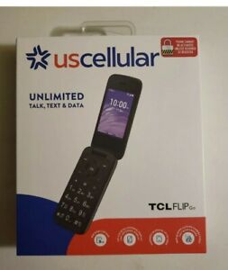 US Cellular TCL FLIP GO Prepaid Flip Phone 2.8” 1GB RAM 2MP 8GB ROM - NEW SEALED