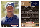 Bill Hall Signed 2002 Topps Total #771 Card Milwaukee Brewers Auto AU