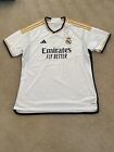 Adidas 2023/24 Real Madrid Home Soccer Jersey White HR3796 Men’s Size 2XL