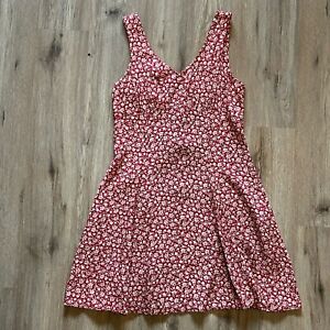 Vintage 90s Rampage Floral Sleeveless Babydoll Dress Juniors 11 Friends Blossom