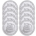 Lot of 10 - Don't Tread On Me - 1 oz .999 Fine Silver Rounds