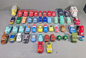 Lot of 50 Disney Pixar Cars Movie Diecast Toy Cars Lightning McQueen Mater