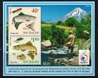 New Zealand 1998 Fly Fishing - Exhibition Mint MNH Miniature Sheet SC 1444a