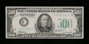 SC 1934a $500 Philadelphia, PA Five Hundred Dollar Bill (761A)