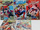 Web of Spiderman 81,83,84,85 & 86 Comic Book Lot of 5 (Oct '91- Mar '92, Marvel)