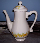 Vintage Nikko Ironstone 11.75 in. Tall Carafe Jonquil Pattern. Very Nice!