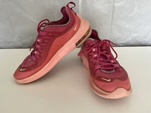 Nike Air Max Axis Women’s Size 8 Running Shoes AA2168 601 Rush Pink Coral Melon