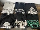 Mark Riddick Shirt Lot Death Metal metalocalypse dethklok Rotted The Hundreds
