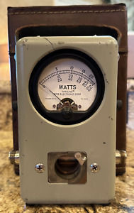 Bird 43 Thruline Wattmeter w/ Original Case *Guaranteed* #1