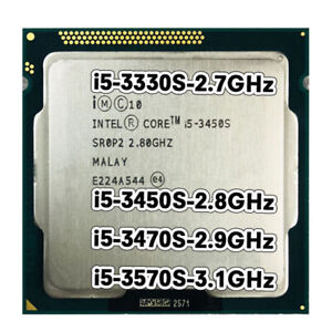 Intel Core i5-3330S i5-3450S i5-3470S i5-3570S CPU Quad-Core LGA1155 Processors