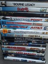 LOT OF 10 ADULT DVD ASSORTED MOVIES and Tv Shows! RANDOM MIXED LOT PG-R Used