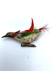 Antique Pin Brooch Bird Feathered Pheasant C Clasp Japan As Is