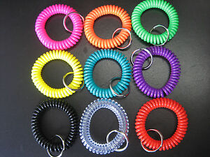 One Spiral Wrist Coil Key Chain / High Quality / 5 Flat Shipping for any AMT