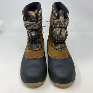 Ozark Trail Mossy Oak Men's SIZE 10 Winter Pac Boot w/ 3M Thinsulate & Suede NWT