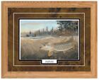 MUSKIE BAY by Terry Doughty Fishing Muskie Print-Framed 21 x 17