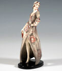 GOLDSCHEIDER Art Deco Figure Elegante Lady Posing Vienna C. H.White Mnr : 6447