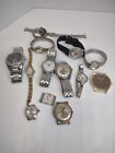 Vintage Watch Lot UNTESTED. ARMANI, TIMEX, ELGIN, EIGER, LUCERNCE DE LUXE & MORE