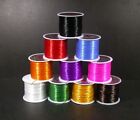 50M SPOOL STRONG STRETCH ELASTIC CORD WIRE BRACELET NECKLACE STRING Bead 0.5mm