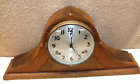 A nice old GILBERT tambour parlor mantle clock = working well !