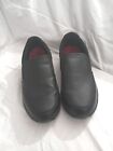 Skechers Men's 77157W Memory Foam Slip Resistant Black Work Shoes Size 12 USED