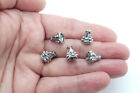 Pewter Bali Style Bead Caps/Cone Ends Fits 8-10mm For Jewelry Making 10x8mm