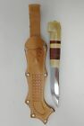 Vintage Original Paja Puukko Nordic Finnish Sami Bone Handle Knife & Sheath