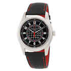 Patek Philippe Calatrava Red Automatic Black Dial Watch 6007G-010
