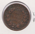 INDIA British 1/4 Anna 1835 East India Company (Z720)