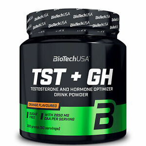 BIOTECH USA TST+GH POWDER - NEW Strong Testosterone Booster & Hormone Optimizer