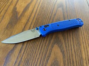 Benchmade Knives Bugout 535 CPM-S30V Stainless Steel Blue Grivory