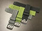 Replacement Watch Band For Luminox 23mm 3050 3150 3080 3950 8800 Green Gray BLK