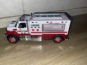 2020 Hess Truck Ambulance, Missing Inside Rescue Vehicle. Excellent condition