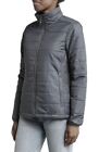 LL Bean Jacket Womens Large Reversible Goose Down Puffer Jacket Grn/Gry NWT $160