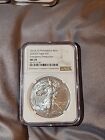 2020 (P) $1 American Silver Eagle NGC MS 70 Emergency Production Brilliant White