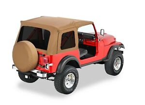 Bestop Supertop Classic Soft Top-Spice, for Jeep CJ7/Wrangler YJ; 54599-37 (For: Jeep Wrangler)