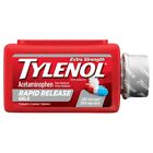 TYLENOL RAPID RELEASE Extra Strength Acetaminophen 500mg,290 Gelcap EXP 10/2024+