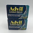 (2) Advil Advanced 200 mg Pain Reliever 20 Liqui-Gels Each 40 Total  Exp 06/2025