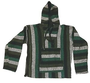 Mexican Pancho Baha Skater Hoodie Large