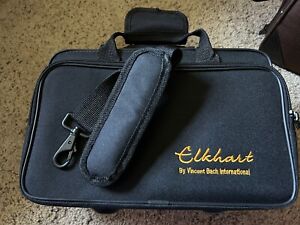 Elkhart by Vincent Bach Int- Bb Pocket Trumpet with Gold Lacquer Finish
