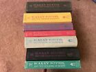 Harry Potter Complete Set. All 7 Books HC Some 1st Edit  No Dust Jackets Rowling