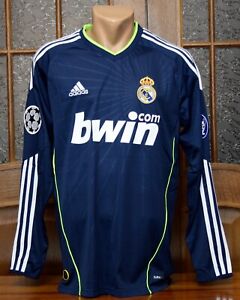 Real Madrid 2010-2011 UEFA Champions League long sleeve away jersey