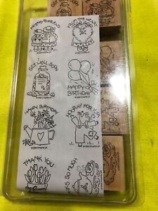 STAMPIN' UP! STAMP SETS-PRE OWNED-ASSORTED-YOU CHOOSE-FREE SHIPPING