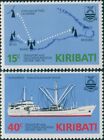 Kiribati 1985 SG249-250 Transport and Communications set MNH