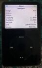 APPLE iPod Classic 5th Gen Black (30 GB) A1136 Fair  Used 925 Songs Scratches