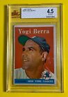 1958 Topps Yogi Berra #370 BVG 4.5 VG-EX+ HOF Yankees