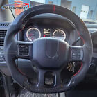 Real Carbon Fiber Steering Wheel Fit 13-18 Dodge Ram 1500 2500 3500 with Heated (For: Ram)