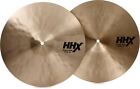 Sabian HHX 14” Groove Hi Hat Cymbals/Natural Model # 11489XN/New w-Warranty