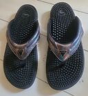 Kenkoh Preowned Multi Colored  Massage Thong Sandals Women's Size US 9