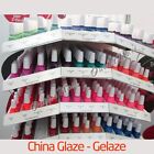 Geláze Gelaze by China Glaze 15mL Gel-n-Base In One Gel Polish @Pick ANY Color